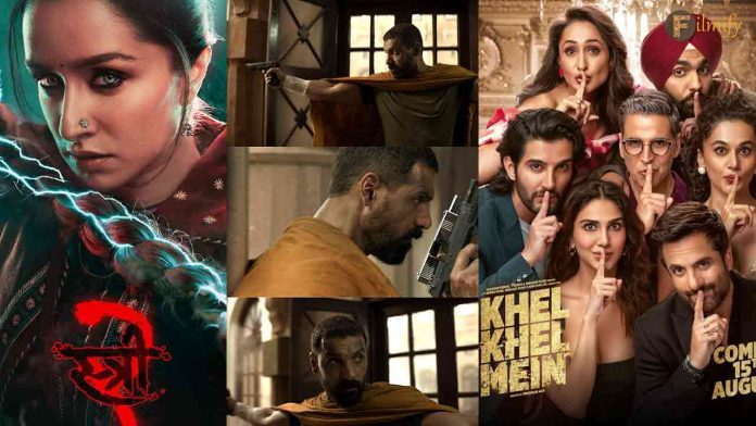 Stree 2 vs. Khel Khel Mein vs. Vedaa: A Battle of Advance Bookings