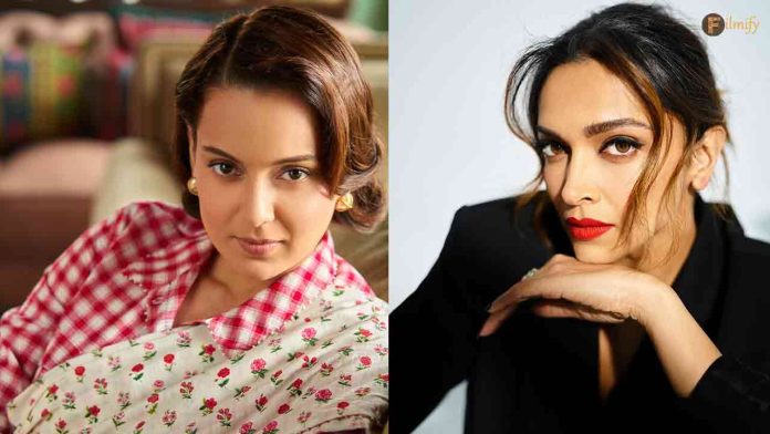 Kangana Ranaut reveals she and Deepika Padukone had a Surprising Link