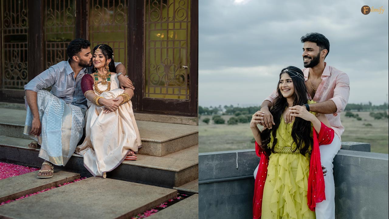 Megha Akash ties the knot to her long-term boyfriend. 