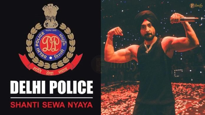 Delhi police warned public to think before buying Diljit's concert tickets