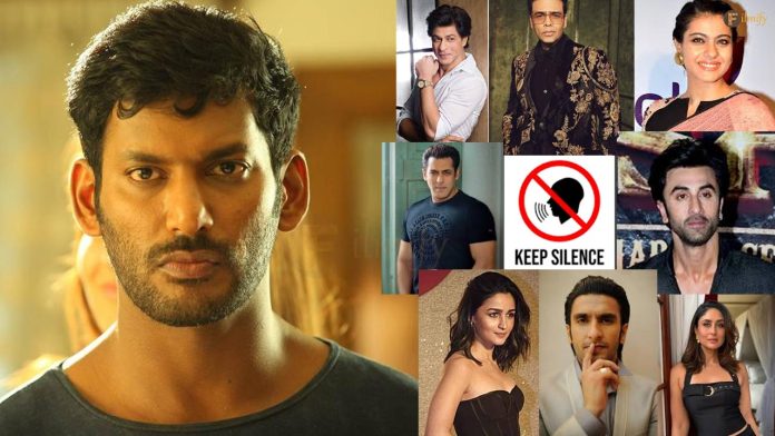 Actor Vishal talks about Bollywood's scilence on sexual harassment issues