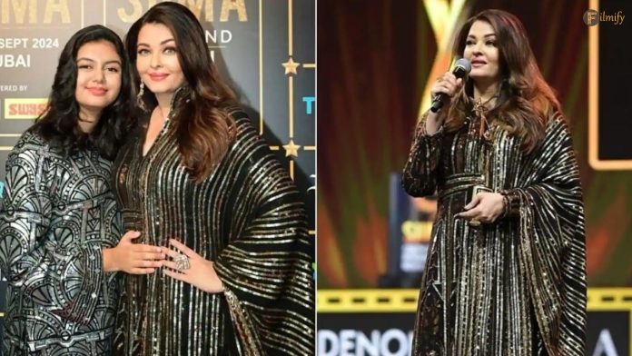 Aishwarya Rai's win captured a beautiful moment between mom and daughter