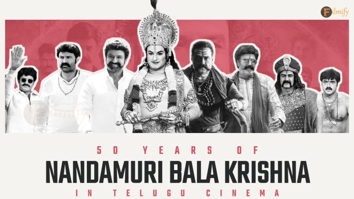 50 years of Nandamuri Bala Krishna in Telugu cinema