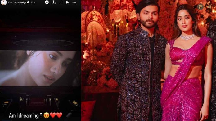 Janhvi Kapoor's boyfriend Shikhar shows his support amidst trolls