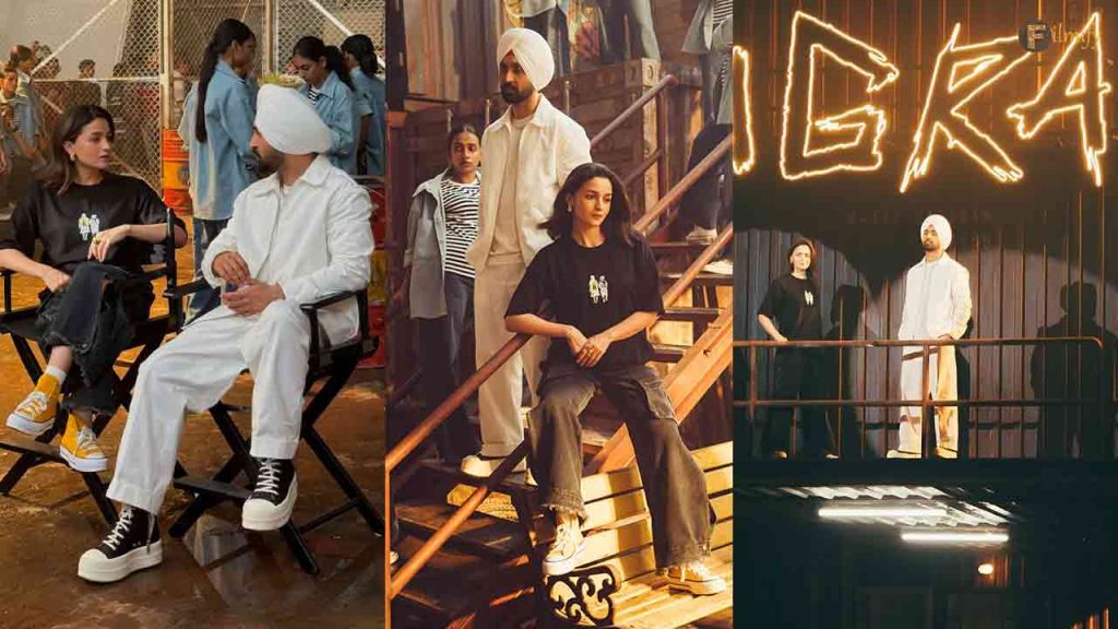 Alia Bhatt and Diljit Dosanjh’s ‘Chal Kudiye’ BTS: Elevating Jigra’s Hype