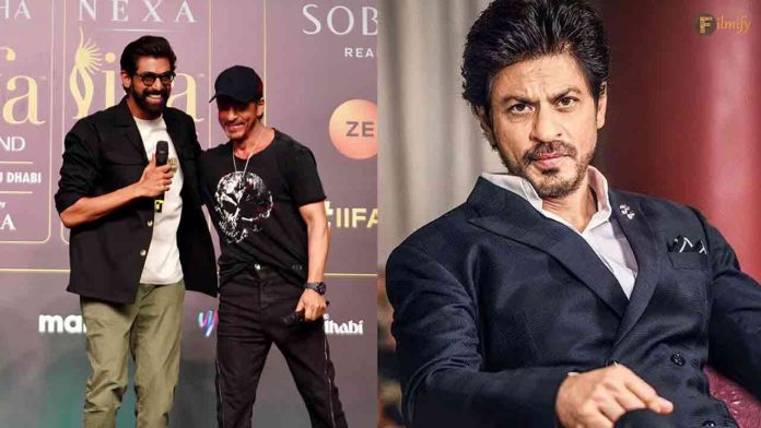 Shah Rukh Khan’s Uneasy Moment: Rana Daggubati’s Gesture at IIFA 2024