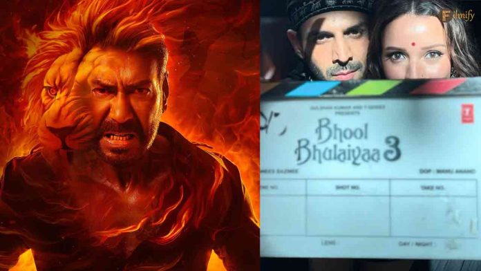 Diwali Box Office Battle: Singham Again vs. Bhool Bhulaiyaa 3 – Who Will Win?