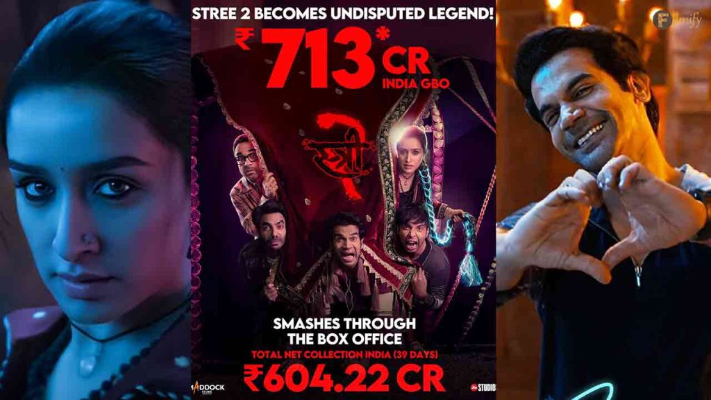 Stree 2 Record To Be Unmatched, Only Hindi Film To Cross This Mark