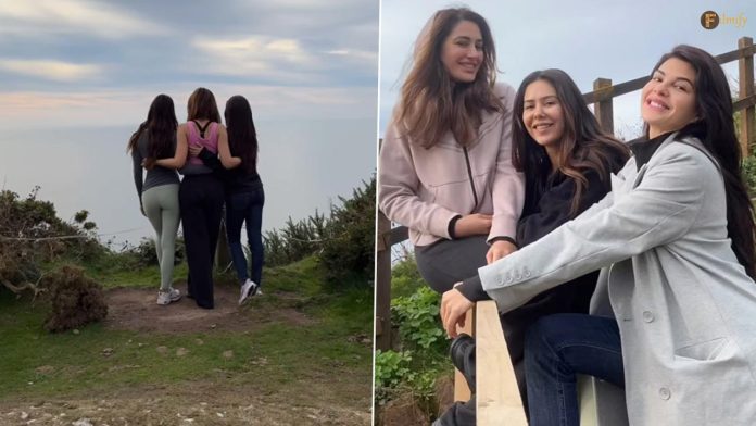 Female leads from Housefull 5 share the BTS video from their last few days