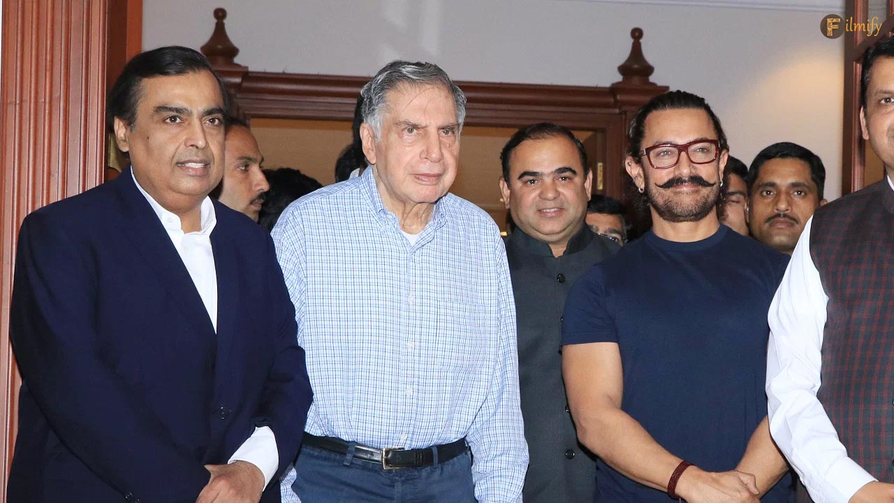 Aamir Khan and Kiran Rao at Ratan Tata’s funeral to pay their respects