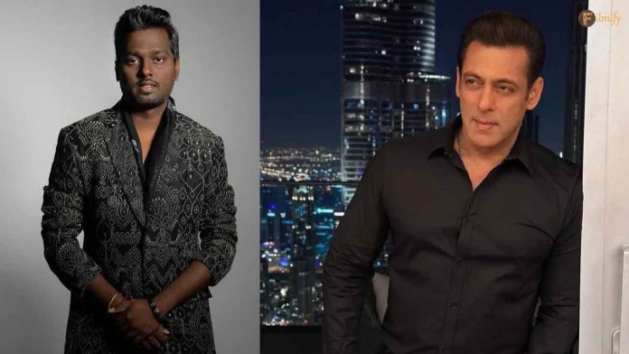 Salman Khan refused to take remuneration from Atlee