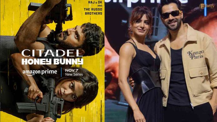 Citadel: Honey Bunny: Samantha Ruth Prabhu’s Action-Packed Trailer Set for Release!