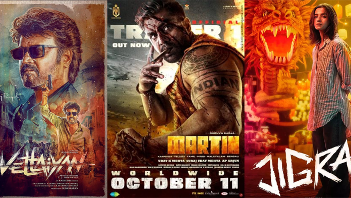 Dussehra movie releases: From Alia Bhatt's Jigra to Rajinikanth's Vettaiyan