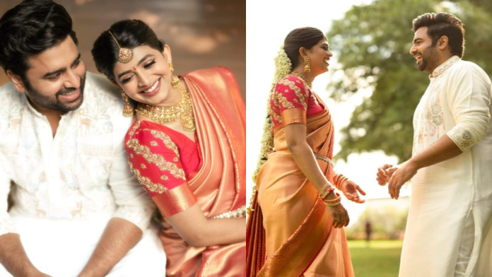 Tollywood actor Nara Rohith is engaged to his Prathinidhi 2 co-star Sireesha Lella